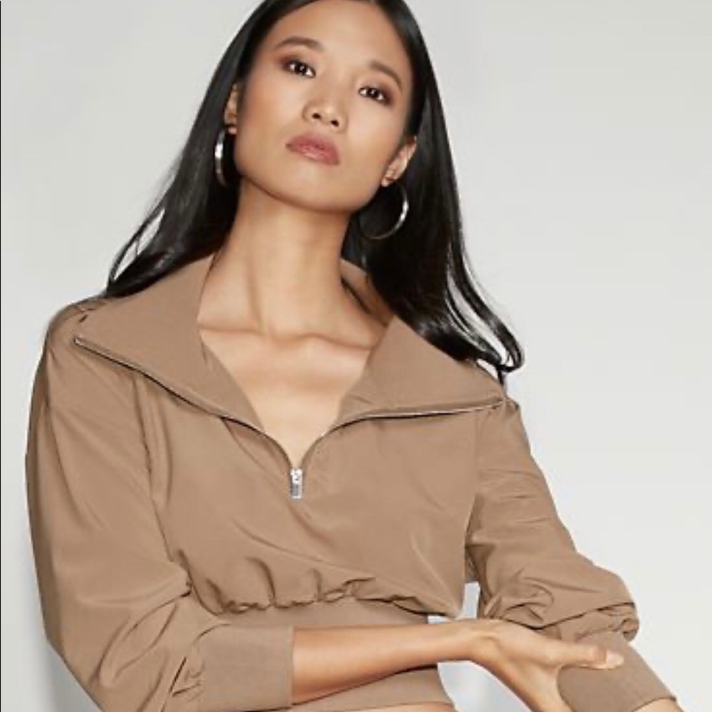 NY&C tan jogger suit